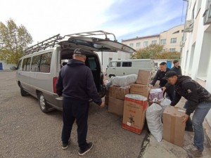 Агинский округ отправил очередной гуманитарный груз для российских военнослужащих в зоне СВО