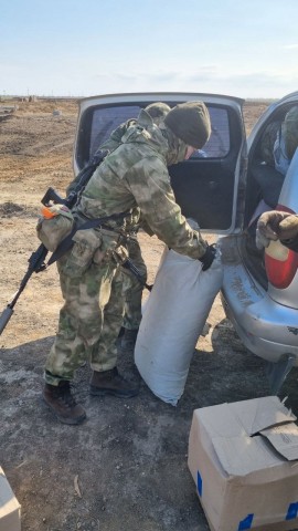 ​Делегация Агинского Бурятского округа 5-8 марта вновь побывала в зоне специальной военной операции 3