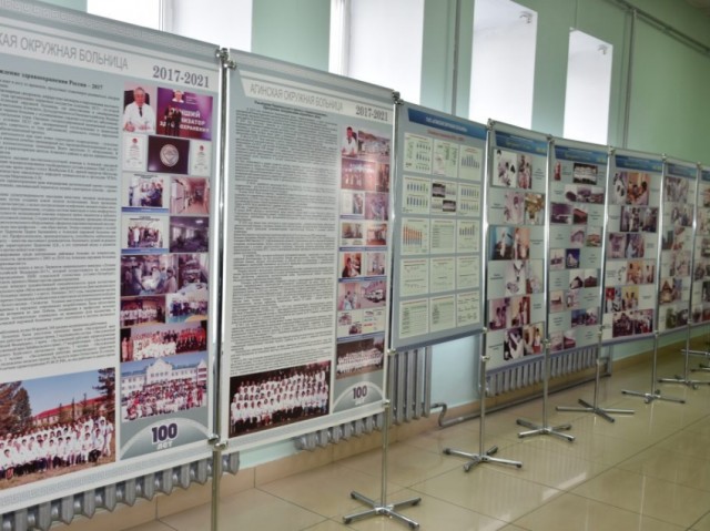 Выставка, посвященная 100-летию Агинской окружной больницы, открылась в музее имени Цыбикова