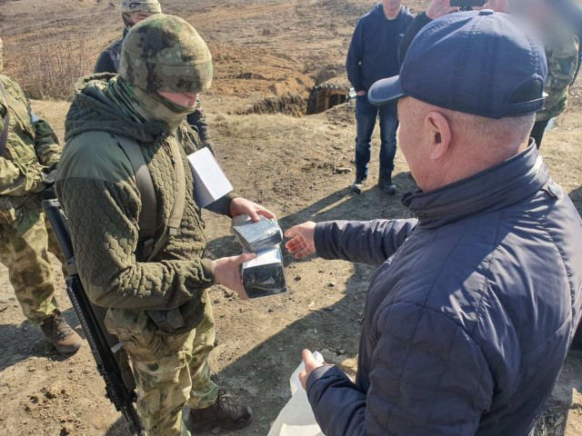 ​Делегация Агинского Бурятского округа 5-8 марта вновь побывала в зоне специальной военной операции 8