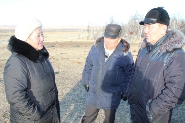 Руководитель округа посетил сельхозорганизации Агинского района