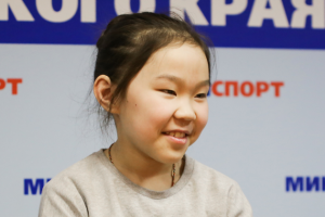 Яна Жапова-самый юный кандидат в мастера спорта по шахматам
